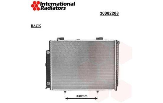 Kylare, motorkylning 30002208 International Radiators, bild 3