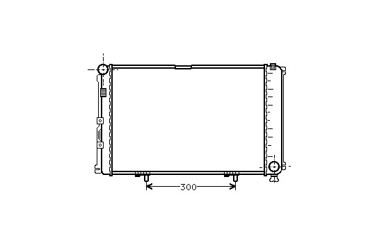 Kylare, motorkylning 30002211 International Radiators