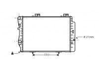Kylare, motorkylning 30002212 International Radiators