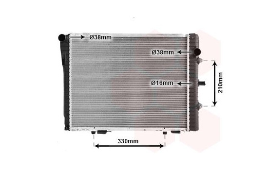Kylare, motorkylning 30002229 International Radiators, bild 2