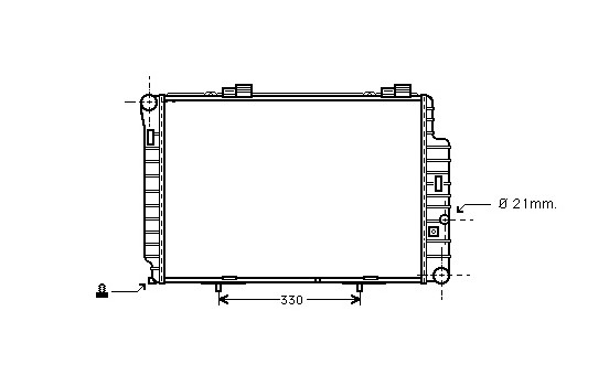 Kylare, motorkylning 30002234 International Radiators
