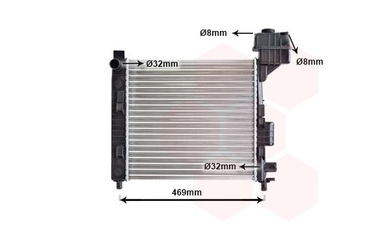 Kylare, motorkylning 30002247 International Radiators, bild 2