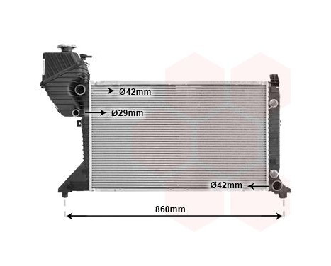 Kylare, motorkylning 30002343 International Radiators