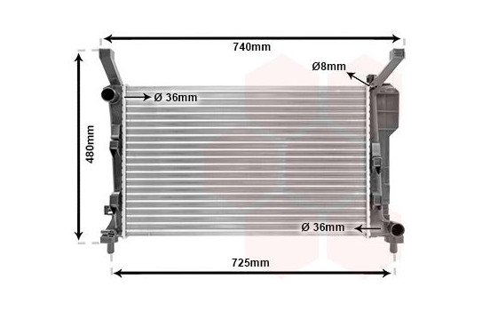 Kylare, motorkylning 30002363 International Radiators
