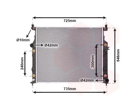 Kylare, motorkylning 30002436 International Radiators