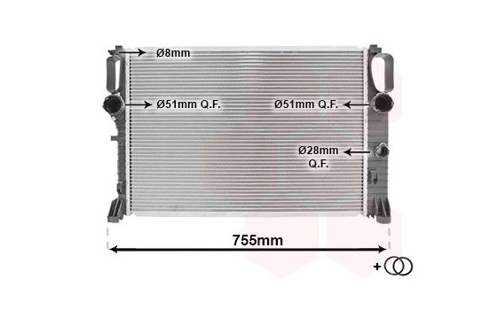 Kylare, motorkylning 30002449 International Radiators, bild 2