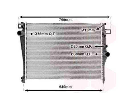 Kylare, motorkylning 30002703 International Radiators