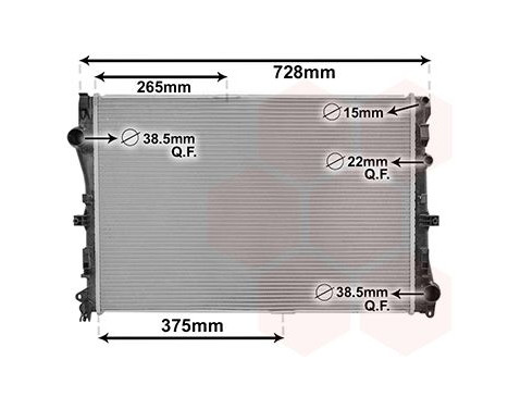Kylare, motorkylning 30012702 International Radiators