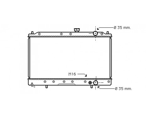 Kylare, motorkylning 32002018 International Radiators