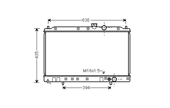 Kylare, motorkylning 32002064 International Radiators