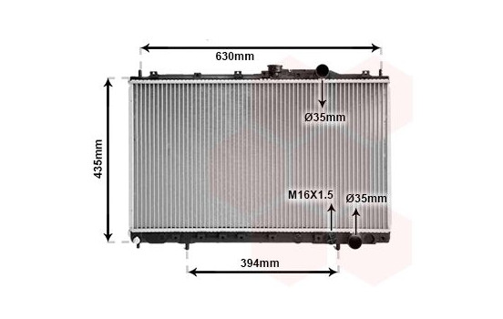 Kylare, motorkylning 32002064 International Radiators, bild 2