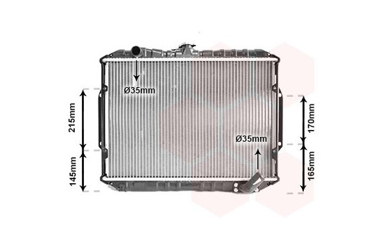 Kylare, motorkylning 32002066 International Radiators, bild 2