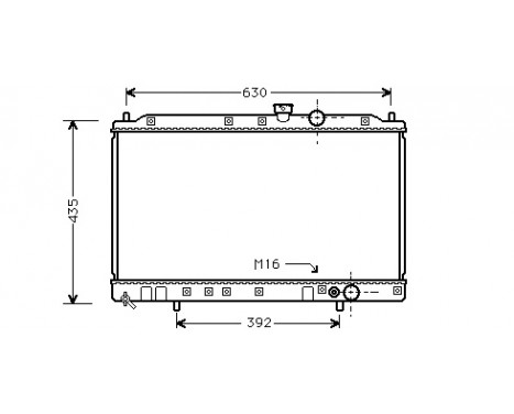 Kylare, motorkylning 32002077 International Radiators