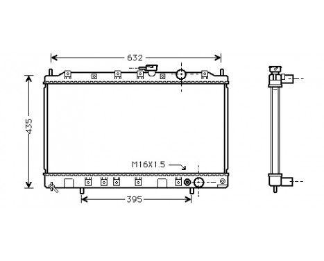 Kylare, motorkylning 32002080 International Radiators