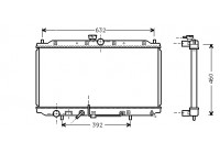 Kylare, motorkylning 32002112 International Radiators
