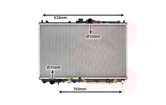 Kylare, motorkylning 32002112 International Radiators, bild 2
