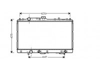 Kylare, motorkylning 32002125 International Radiators