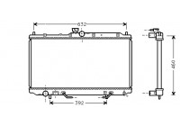 Kylare, motorkylning 32002153 International Radiators