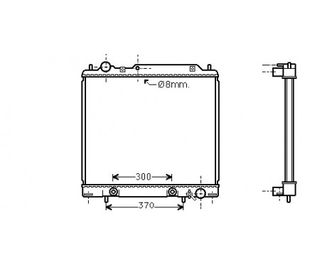 Kylare, motorkylning 32002159 International Radiators