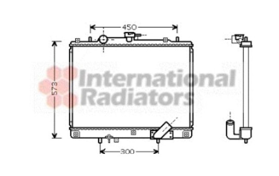 Kylare, motorkylning 32002167 International Radiators, bild 2