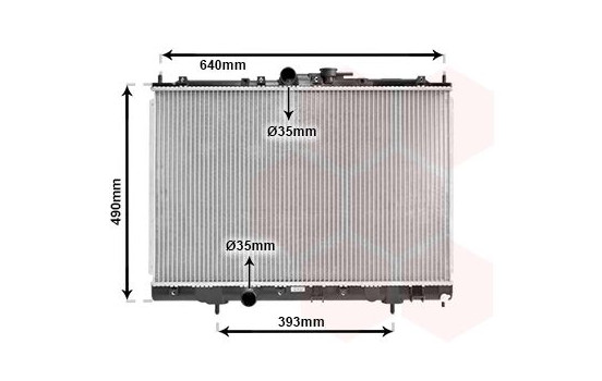 Kylare, motorkylning 32002169 International Radiators, bild 2