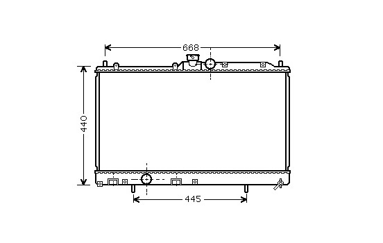 Kylare, motorkylning 32002195 International Radiators