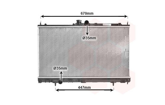Kylare, motorkylning 32002195 International Radiators, bild 2