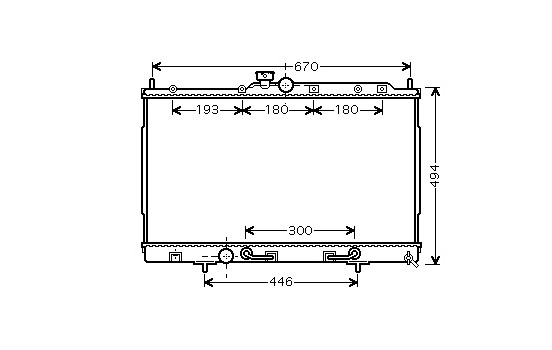 Kylare, motorkylning 32002197 International Radiators