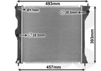 Kylare, motorkylning 32002243 International Radiators