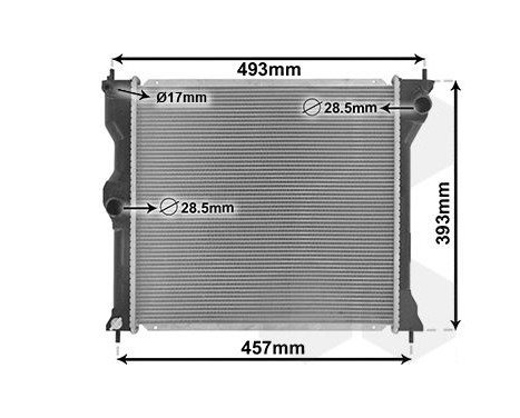 Kylare, motorkylning 32002243 International Radiators