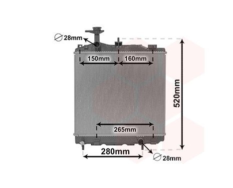 Kylare, motorkylning 32002266 International Radiators