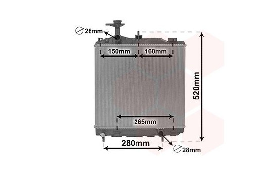 Kylare, motorkylning 32002266 International Radiators