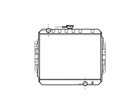 Kylare, motorkylning 36002003 International Radiators