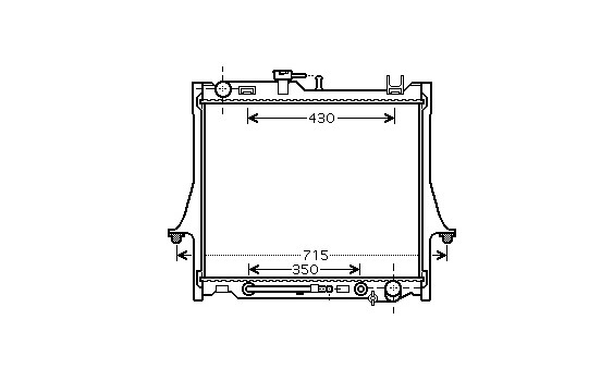 Kylare, motorkylning 36002026 International Radiators