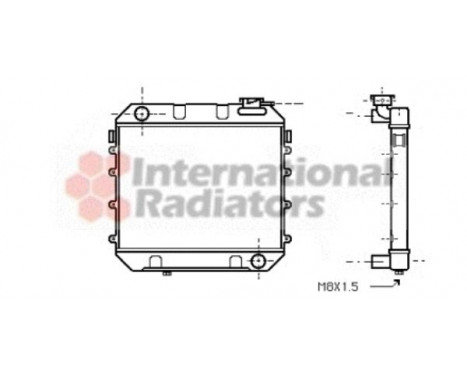 Kylare, motorkylning 37002003 International Radiators, bild 2