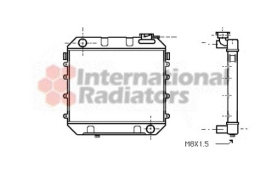 Kylare, motorkylning 37002003 International Radiators, bild 2