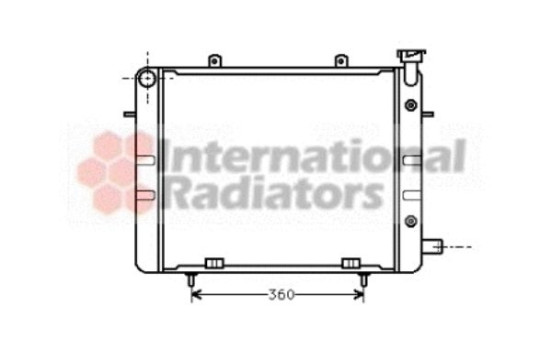 Kylare, motorkylning 37002040 International Radiators, bild 2