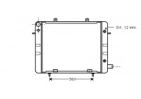 Kylare, motorkylning 37002045 International Radiators