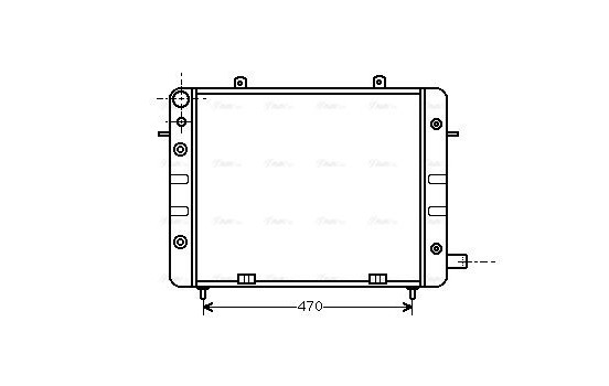 Kylare, motorkylning 37002071 International Radiators, bild 2