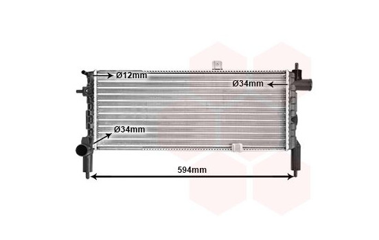 Kylare, motorkylning 37002074 International Radiators, bild 2