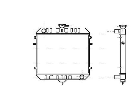 Kylare, motorkylning 37002075 International Radiators, bild 2