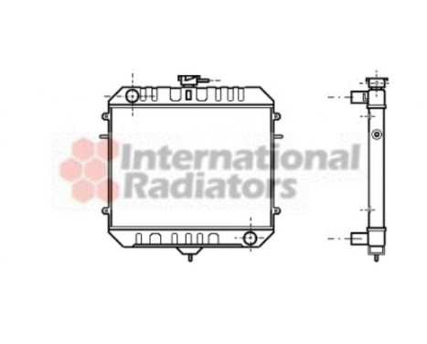 Kylare, motorkylning 37002081 International Radiators, bild 2