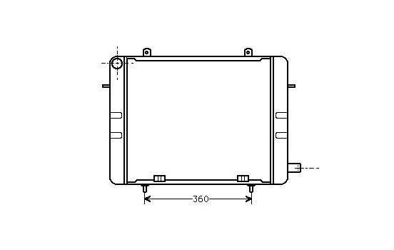 Kylare, motorkylning 37002155 International Radiators