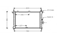 Kylare, motorkylning 37002266 International Radiators