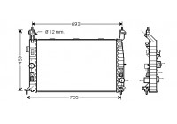 Kylare, motorkylning 37002348 International Radiators