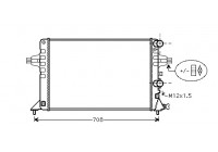 Kylare, motorkylning 37002444 International Radiators