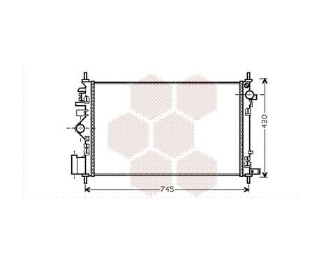 Kylare, motorkylning 37002471 International Radiators, bild 2