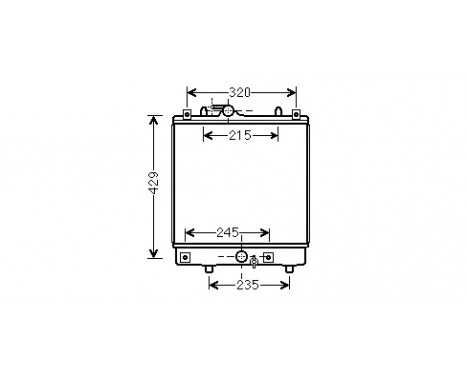 Kylare, motorkylning 37002542 International Radiators