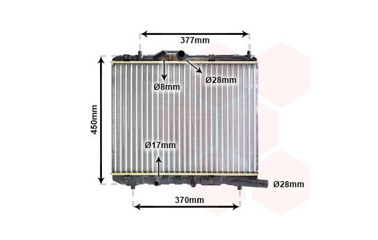 Kylare, motorkylning 37002590 International Radiators, bild 2