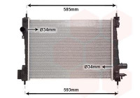 Kylare, motorkylning 37012721 International Radiators